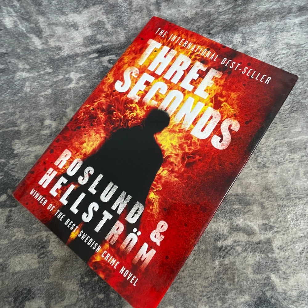 Three Seconds Roslund & Hellstrom Swedish Crime Novel Hardcover Thriller Fiction